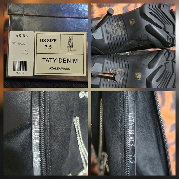 Azalea Wang Taty Suede Embellished Boots - Picture 11 of 11